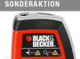 Black & Decker: Laser-Wasserwaage für 15,94 Euro mit Versand