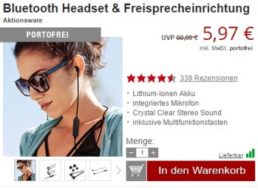 Druckerzubehoer.de: Bluetooth-Headsets für 5,97 Euro frei Haus