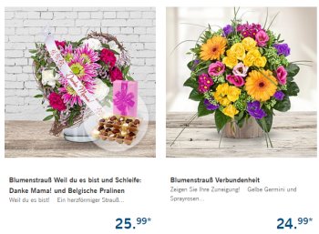 Lidl Blumen: 25 Prozent Rabatt zum Muttertag 2016