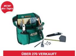 Bosch: Gürteltasche mit 66-teiligem Zubehörpaket für 15,99 Euro frei Haus