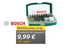 Meinpaket: Bosch Promoline Schrauberbit-Set für 9,99 Euro frei Haus