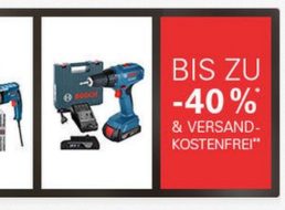Bosch: Profi-Werkzeug mit Rabatt und Gratis-Versand bei Ebay