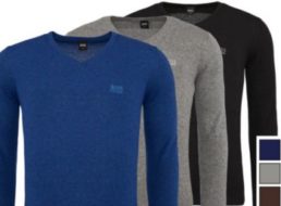 Hugo Boss: Merino-Kaschmir-Pullover für 49,99 Euro frei Haus