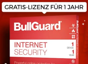 Gratis: Jahreslizenz "Bullguard Internet Security 2018" bei Heise zum Nulltarif