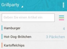 Gratis: Einkaufslisten-App "Buy me a Pie!" für 0 statt 2,69 Euro