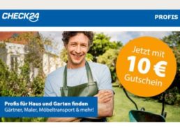 Gratis: Gutschein über 10 Euro zur Handwerkerbuchung bei Check24