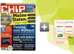 Chip: Sechs Hefte mit DVD für fünf Euro frei Haus