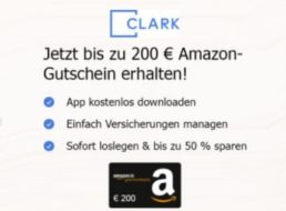 Clark: Bis zu 200 Euro Prämie via Versicherungs-App