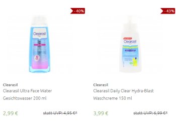 Outlet46: Clerasil-Packungen für 2,99 bis 3,99 Euro frei Haus