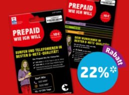 Penny: Congstar-Prepaid-Karten mit effektiv 2,23 Euro Gewinn