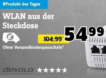 Conrad: Devolo dLAN 500 AV Wireless+ für 54,99 Euro