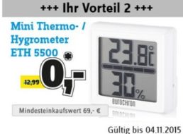 Conrad: Heiz-Spezial mit Gratis-Thermometer und -Versand