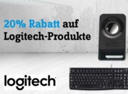 Conrad: Logitech-Rabatt von 20 Prozent für zwei Tage