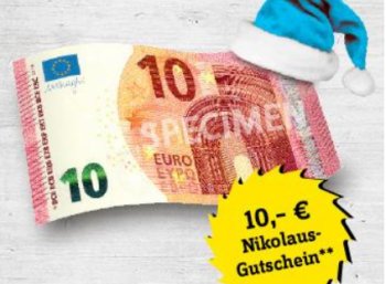 Conrad: 10 Euro Nikolaus-Rabatt bis Mittwoch-Abend