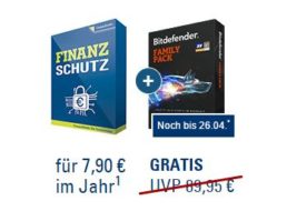 CosmosDirekt: Finanzschutz für 7,90 Euro inklusive Bitdefender im Wert von 72 Euro