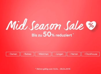 Midseason-Sale bei C&A