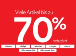 C&A: Sommer-Sale mit bis zu 70 Prozent Rabatt