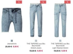 C&A: Sale mit Jeans aus Bio-Baumwolle für neun Euro