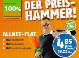 Allnet-Flat: Im D-Netz mit kleiner Internet-Flat für 9,98 Euro im Monat