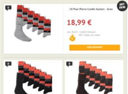 Pierre-Cardin: Poloshirts für 12,95 Euro, Socken für 18,95 Euro