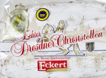 Ebay: Echter Dresdner Christstollen mit 1,5 Kilogramm für 22,50 Euro frei Haus