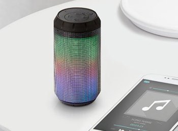 Druckerzubehoer.de: LED-Bluetooth-Lautsprecher für 9,94 Euro frei Haus