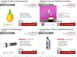 Druckerzubehoer.de: Gratis-Aktion mit 17 Artikeln für 0 Euro