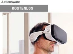 Druckerzubehoer.de: VR-Brille mit integrierten Kopfhörern zum Einkauf geschenkt