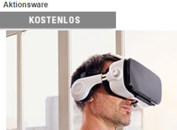 Druckerzubehoer.de: VR-Brille mit integrierten Kopfhörern für 5,97 Euro frei Haus