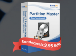 EaseUS: Partition Master Professional für 11,84 Euro im Angebot