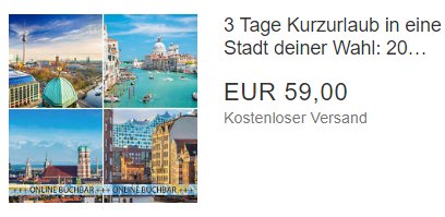 Ebay: 2 Nächte für 2 Personen in A&O-Hotels für 39 Euro