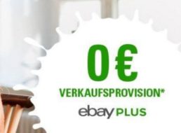 Ebay: 100 Prozent Rabatt auf Verkaufsprovisionen bis Sonntag via Ebay Plus