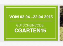 Gutschein: 10 Prozent auf Garten- & Terrassen-Artikel bei Ebay