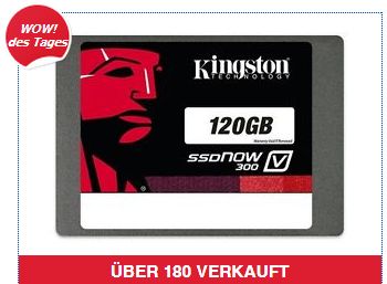 Ebay Kingston SSDNow V300 für 49,90 Euro