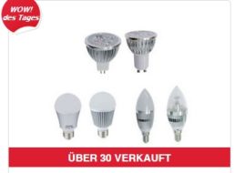 Ebay: LED-Birnen im Multipack für 18,99 Euro