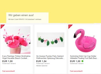 Ebay: 3 Euro Rabatt auf Gratis-Artikel ohne Mindestbestellwert