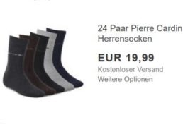 Pierre Cardin: 24 Paar Socken für 19,99 Euro frei Haus