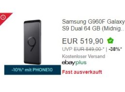 Ebay: Smartphone-Sale mit 10 Prozent Sonder-Rabatt