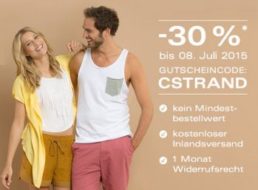 Ebay: Gutschein für 30 Prozent Rabatt auf Sommermode