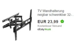 Ebay: Vesa-TV-Halterung neigbar und schwenkbar für 23,99 Euro