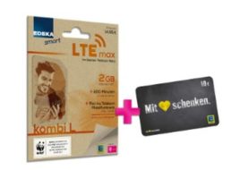 Edeka Smart: LTE-Tarif für 4,95 Euro mit Gutschein über 10 Euro