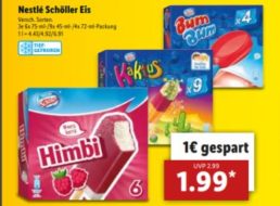 Lidl: Eis-Spezial mit Magnum, Kaktus und mehr