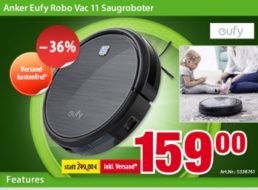 Völkner: Saugroboter Anker Eufy Robo Vac 11 für 159 Euro frei Haus