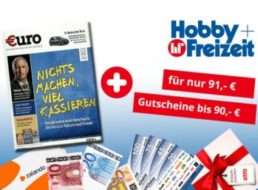 Euro: Jahresabo für 91 Euro mit Prämien über 90 Euro