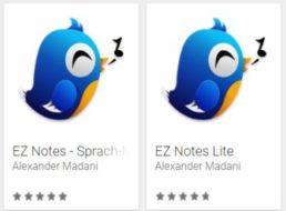 Gratis: Sprachnotiz-App "EZ Notes" bei Google Play für 0 Euro