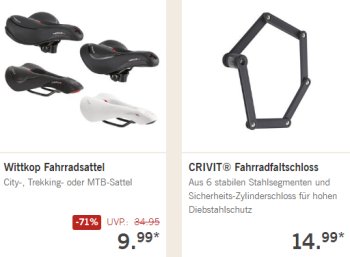 Lidl: Fahrrad-Spezial mit knapp 50 Schnäppchen rund um den Drahtesel