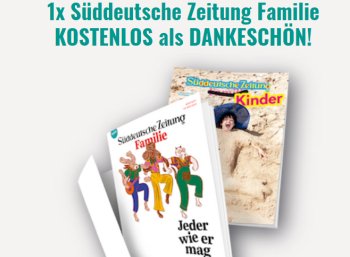 Gratis: "Süddeutsche Zeitung Familie" zum Nulltarif frei Haus