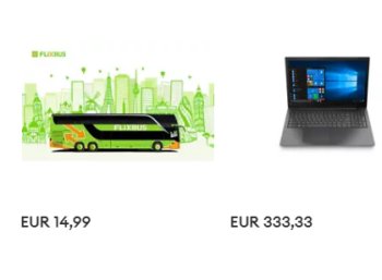 Ebay: Flixbus-Europatickets für pauschal 14,99 Euro frei Haus