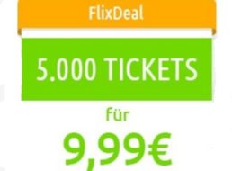 Flixbus: 5000 Sachsen-Tickets für 9,99 Euro