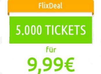 Flixbus: 5000 Sachsen-Tickets für 9,99 Euro